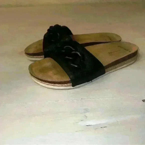 Frankie4 Quinn Slide Sandal black size 6 - Picture 6 of 12